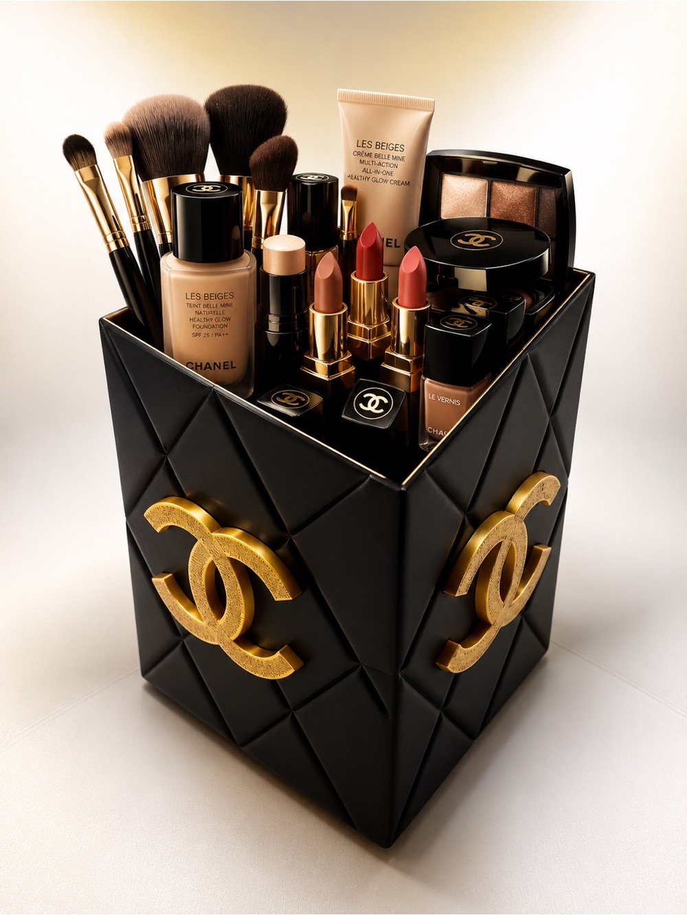 Makeup Brush‎ Holder & Cosmetic Organizer